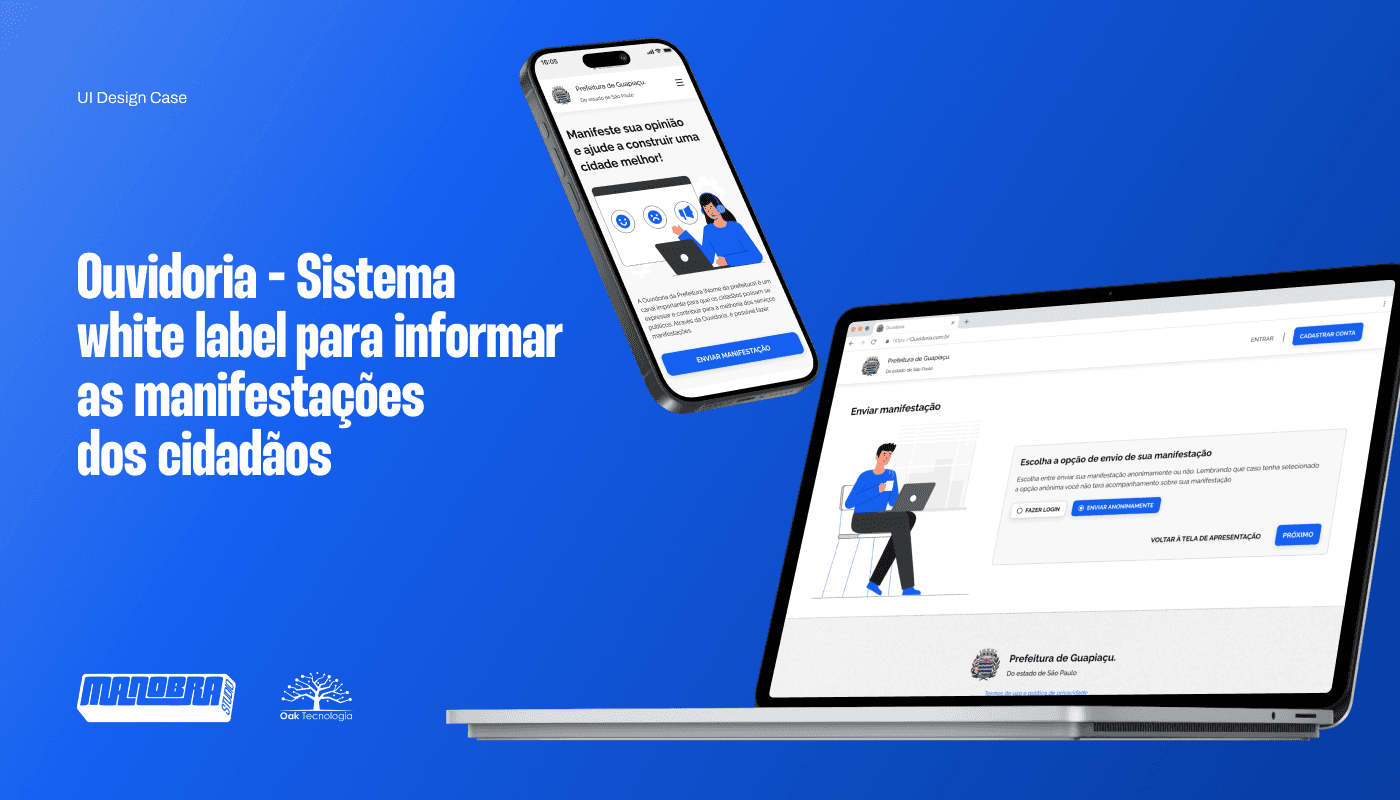 Sistema white label para manifestações dos cidadãos